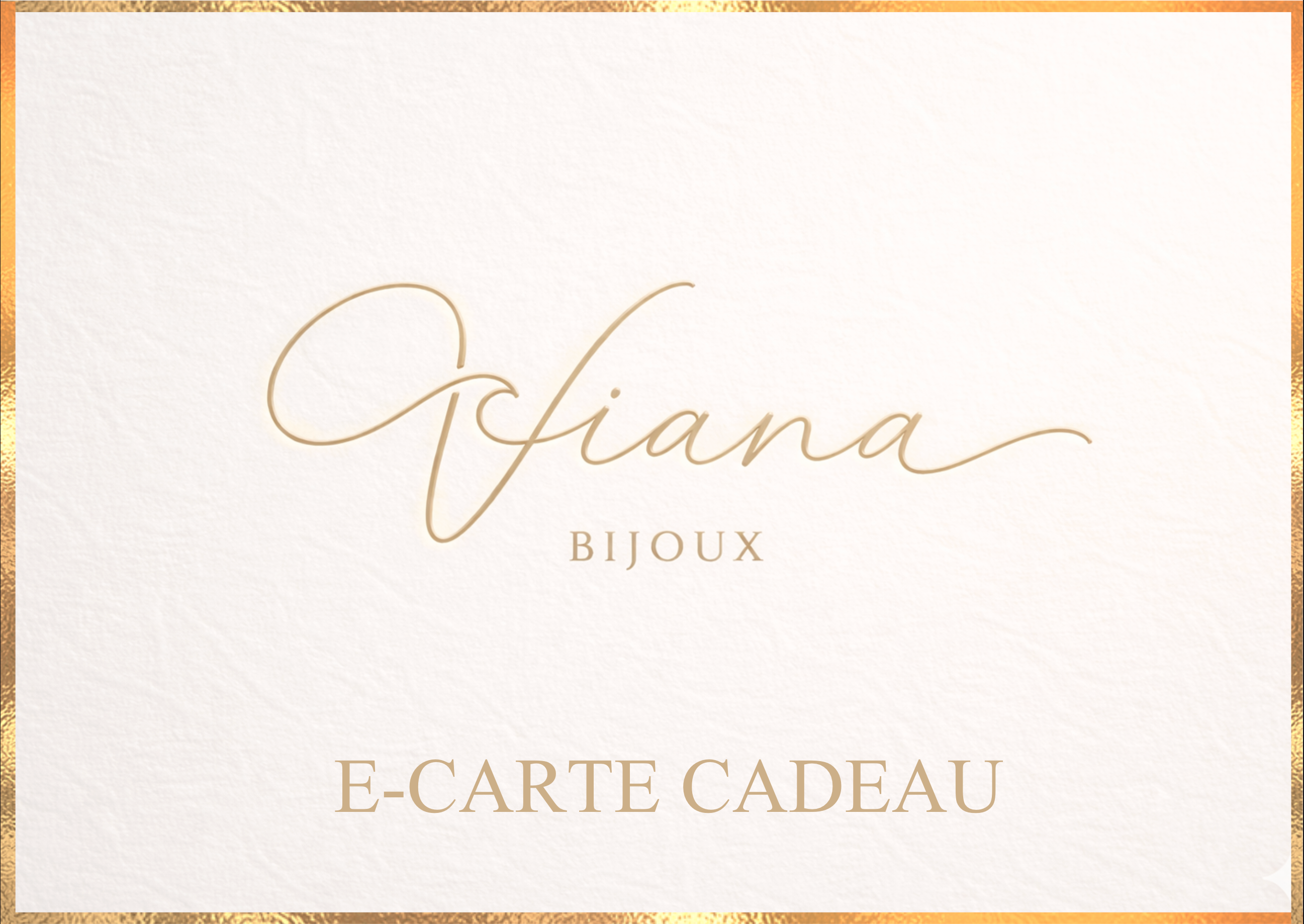 Carte cadeau Viana Bijoux – Offrir un cadeau d’exception